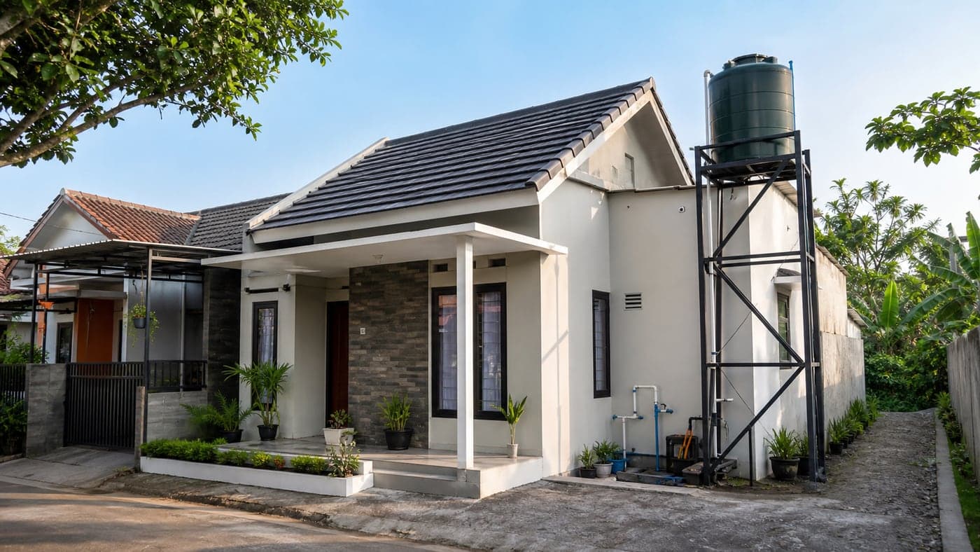 Biaya Pasang Toren Air Rumah Subsidi: Estimasi, Posisi, dan Cara Hitung