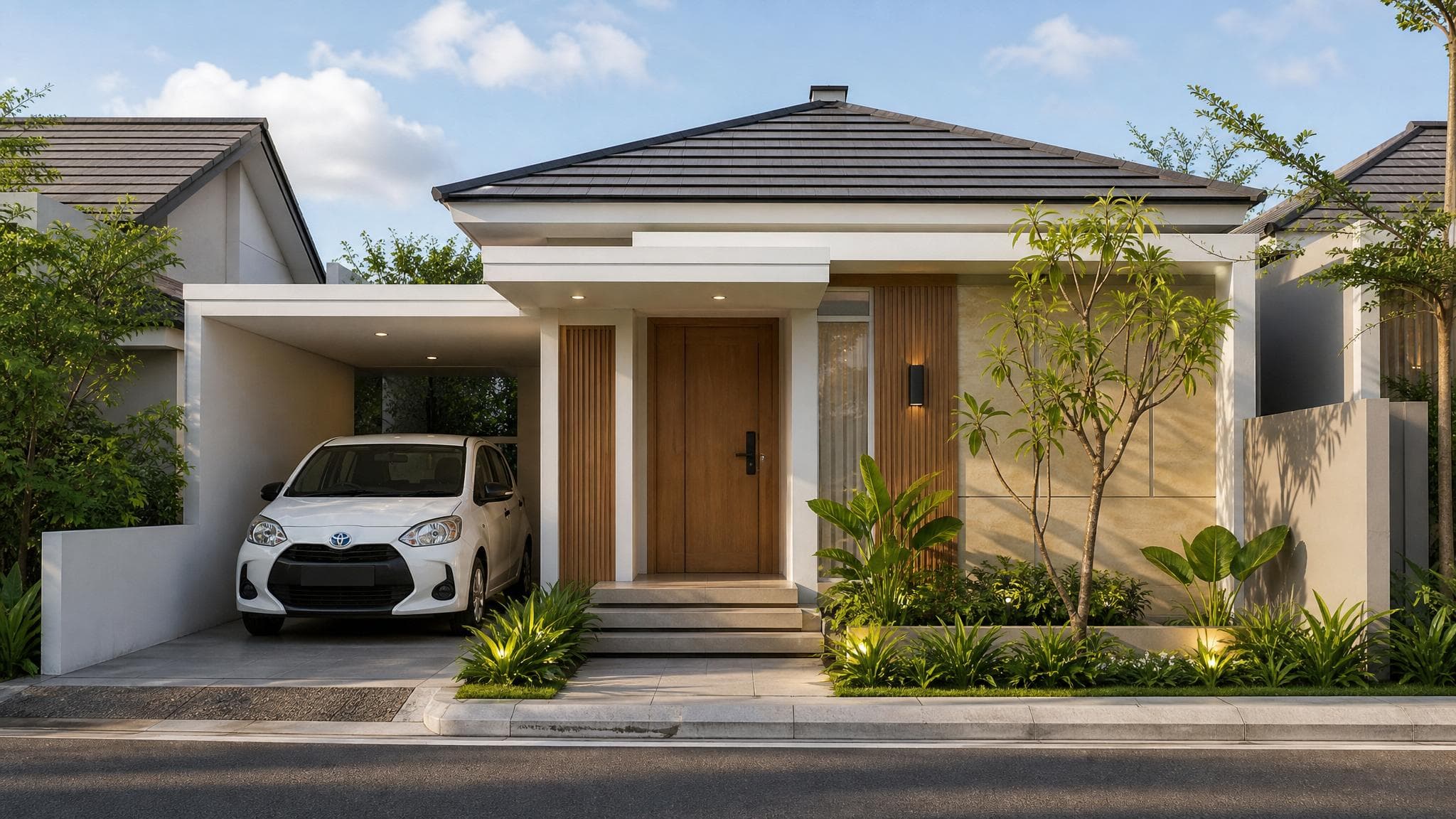 Desain Rumah 8x10 Minimalis Modern: Denah Nyaman untuk 3 Kamar