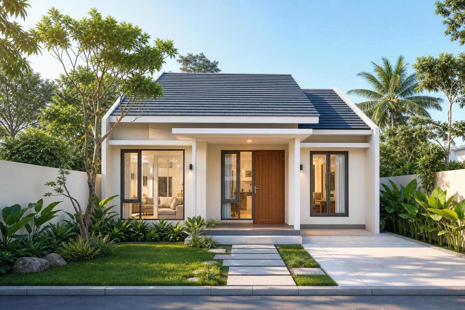 Desain Rumah Type 36 agar Terlihat Luas: Trik Denah, Fasad, dan Interior